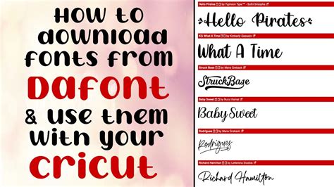 dafont free fonts for cricut.